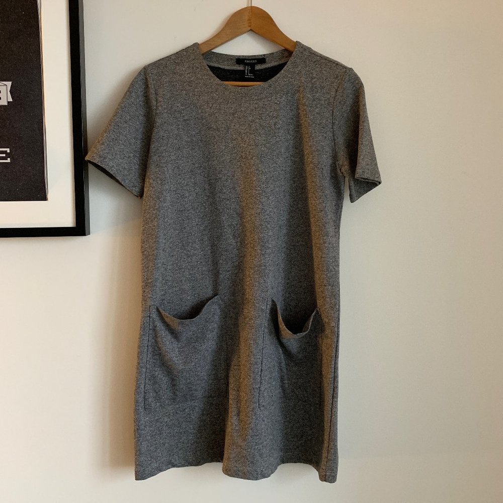 Grey Dress with Pockets